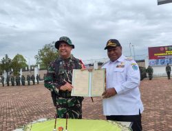 Bupati Jayawijaya Membuka Pelaksanaan TMMD Ke-126 Kodim 1702/Jayawijaya 