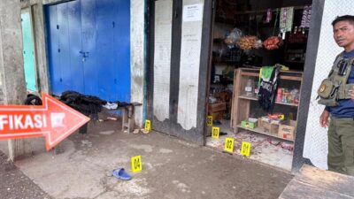 Olah TKP Kasus Penganiayaan Berat di Yahukimo: Polisi Amankan Parang dan Barang Bukti Kunci