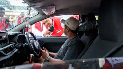 SPBU Pertamina Jadi Andalan Ojek dan Taksi Online Isi Energi Sebelum Narik Lagi