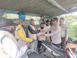 Polres Jayawijaya Sambangi Para Tukang Ojek di Kota Wamena