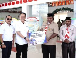 Trigana Air Sumbang Satu Unit Mobil Ambulance ke Pemkab Jayawijaya