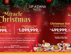 SIP Azana Hotel Jayapura Hadirkan Promo Natal: Paket Menginap dan Dinner Ekslusif