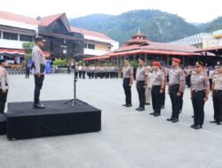 1.075 Personel Polda Papua Naik Pangkat