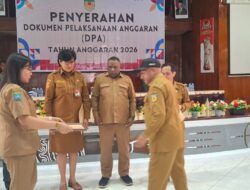 Bupati Pegubin Serahkan DPA TA 2026, Tekankan Pembangunan Berkelanjutan