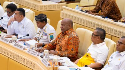 Gubernur Papua Paparkan Arah Kebijakan dan Program Strategis Pengembangan Kawasan Perbatasan