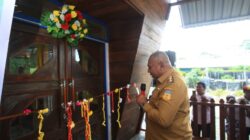 Wagub Papua Resmikan Bahtera Kristoforus pada Syukuran 25 Tahun Imamat Pastor John Bunay