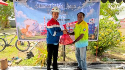 Pertamina Patra Niaga Papua Salurkan Hewan Kurban untuk Masyarakat
