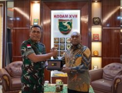 PLN Bersama Kodam XVII/Cenderawasih Perkuat Kolaborasi Pengamanan Infrastruktur dan Pemerataan Listrik di Papua