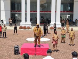 Bupati Jayawijaya Pimpin Apel Pengecekan 825 CPNS Formasi 2024