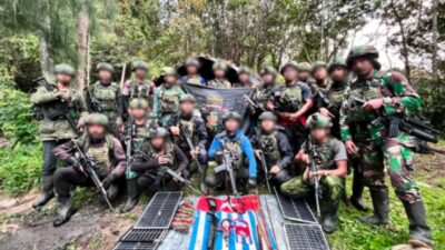 Prajurit Koops TNI Habema Amankan Senjata Kelompok Bersenjata di Gamagai