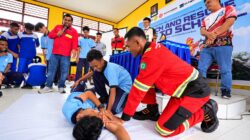 Safety Goes to School IFRC 2026, Edukasi 1.000 pelajar Mimika tentang Budaya Keselamatan