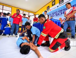 Safety Goes to School IFRC 2026, Edukasi 1.000 pelajar Mimika tentang Budaya Keselamatan